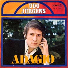 Udo Jürgens - Adagio / Dammi la tua mano mon amour - Vinyl-Single (7") Front-Cover