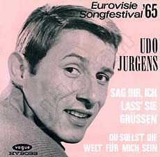 Udo Jürgens - Sag' ihr, ich lass' sie grüßen / Du sollst die Welt für mich sein - Vinyl-Single (7") Front-Cover