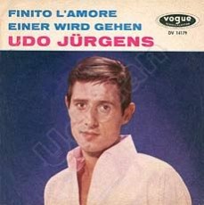 Udo Jürgens - Finito l'amore / Einer wird gehen - Vinyl-Single (7") Front-Cover