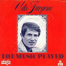 Udo Jürgens - The music played / Adagio - Vinyl-Single (7") Front-Cover