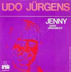 Udo Jürgens - Jenny / Deine Einsamkeit - Vinyl-Single (7") Front-Cover