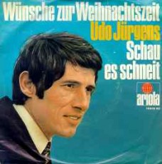 Udo Jürgens - Wünsche zur Weihnachtszeit / Schau es schneit - Vinyl-Single (7") Front-Cover