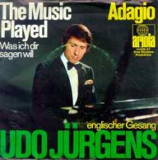 Udo Jürgens - The music played / Adagio (Vinyl-Single (7"))