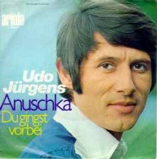 Udo Jürgens - Anuschka (Single-Version) / Du gingst vorbei - Vinyl-Single (7") Front-Cover