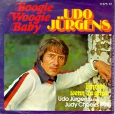 Udo Jürgens - Boogie Woogie Baby / Einmal wenn du gehst - Vinyl-Single (7") Front-Cover