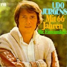Udo Jürgens - Mit 66 Jahren / Mr. Einsamkeit - Vinyl-Single (7") Front-Cover