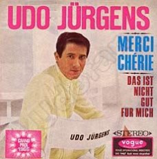 Udo Jürgens - Merci Chérie / Das ist nicht gut für mich - Vinyl-Single (7") Front-Cover