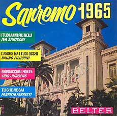 Udo Jürgens - San Remo 1965 - Vinyl-EP Front-Cover