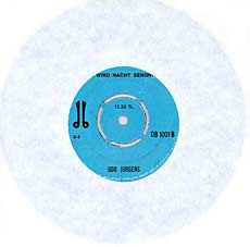 Udo Jürgens - Es wird Nacht, Señorita - Vinyl-Single (7") Front-Cover