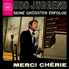 Udo Jürgens - Seine größten Erfolge - Merci Chérie - LP Front-Cover
