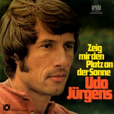 Udo Jürgens - Zeig mir den Platz an der Sonne - LP Front-Cover