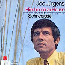 Udo Jürgens - Hier bin ich zu Hause / Schneerose - Vinyl-Single (7") Front-Cover