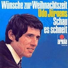 Udo Jürgens - Wünsche zur Weihnachtszeit / Schau es schneit - Vinyl-Single (7") Front-Cover