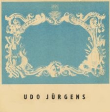 Udo Jürgens - Udo Jürgens - LP Front-Cover