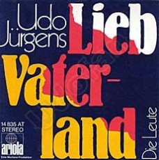 Udo Jürgens - Lieb Vaterland / Die Leute - Vinyl-Single (7") Front-Cover