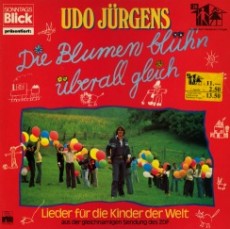 Udo Jürgens - Die Blumen blüh'n überall gleich - LP Front-Cover