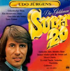 Udo Jürgens - Die Goldenen Super 20 - LP Front-Cover