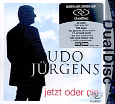 Udo Jürgens - Jetzt oder nie (Dual Disc) - CD Front-Cover
