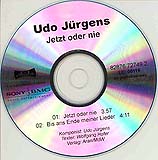 Udo Jürgens - Jetzt oder nie - CD Back-Cover