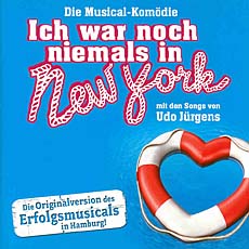 Udo Jürgens - Ich war noch niemals in New York - Musical-Komödie (Hamburg) - CD Front-Cover
