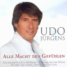 Udo Jürgens - Alle Macht den Gefühlen - CD Front-Cover
