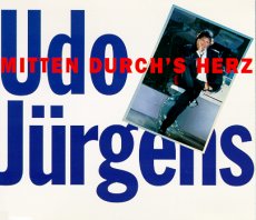 Udo Jürgens - Mitten durch's Herz - CD Front-Cover