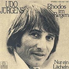 Udo Jürgens - Rhodos im Regen / Nur ein Lächeln - Vinyl-Single (7") Front-Cover