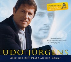 Udo Jürgens - Zeig mir den Platz an der Sonne - CD Front-Cover