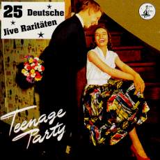 Teenage Party - 25 deutsche Jive-Raritäten - CD Front-Cover