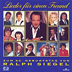 Lieder für einen Freund - CD Front-Cover