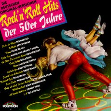 Rock'n'Roll Hits der 50er Jahre - CD Front-Cover