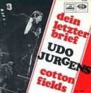 Dein letzter Brief / Cotton Fields - Front-Cover