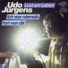 Lust am Leben / Ich war niemals fort von dir - Front-Cover