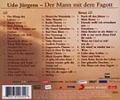 Udo Jürgens - Der Mann mit dem Fagott - CD Back-Cover
