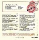 Musik für Jimmy Joe - Vinyl-EP Back-Cover