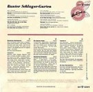 Bunter Schlager-Garten - Beliebte und bekannte Melodien - LP Back-Cover
