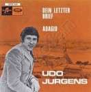 Dein letzter Brief / Adagio - Front-Cover