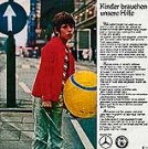 Udo Jürgens - Die Kinder von hier und anderswo / Nur ein Lächeln - Daimler Benz AG - Vinyl-Single (7") Back-Cover