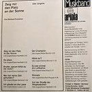 Udo Jürgens - Zeig mir den Platz an der Sonne - Tonband Back-Cover