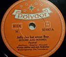 Jolly Joy hat einen Boy / Es zieht ein Spielmann durch das Land - Front-Cover