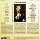 Udo Jürgens - Udo Jürgens - LP Back-Cover