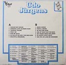 Udo Jürgens - Udo Jürgens - LP Back-Cover