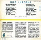 Udo Jürgens - Udo Jürgens - Vinyl-Single (10") Back-Cover