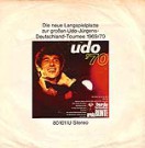 Udo Jürgens - Babuschkin / Indra - Vinyl-Single (7") Back-Cover
