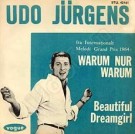 Warum nur, warum / Beautiful Dreamgirl - Front-Cover