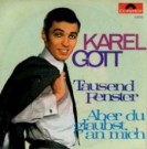 Karel Gott - Tausend Fenster / Aber du glaubst an mich - Front-Cover